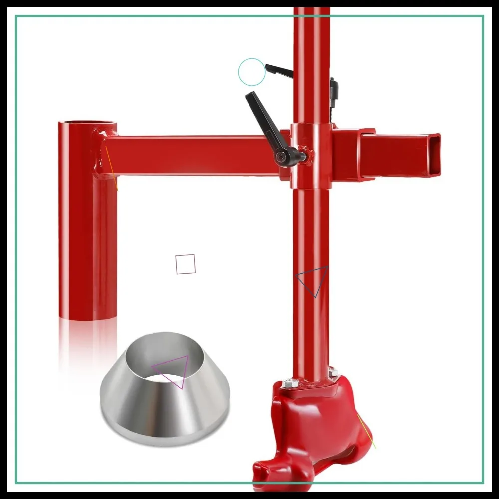 

Ручной шиномонтажный станок с утиной головкой и серебряным конусом — прочная модернизация для большинства автомобильных шин