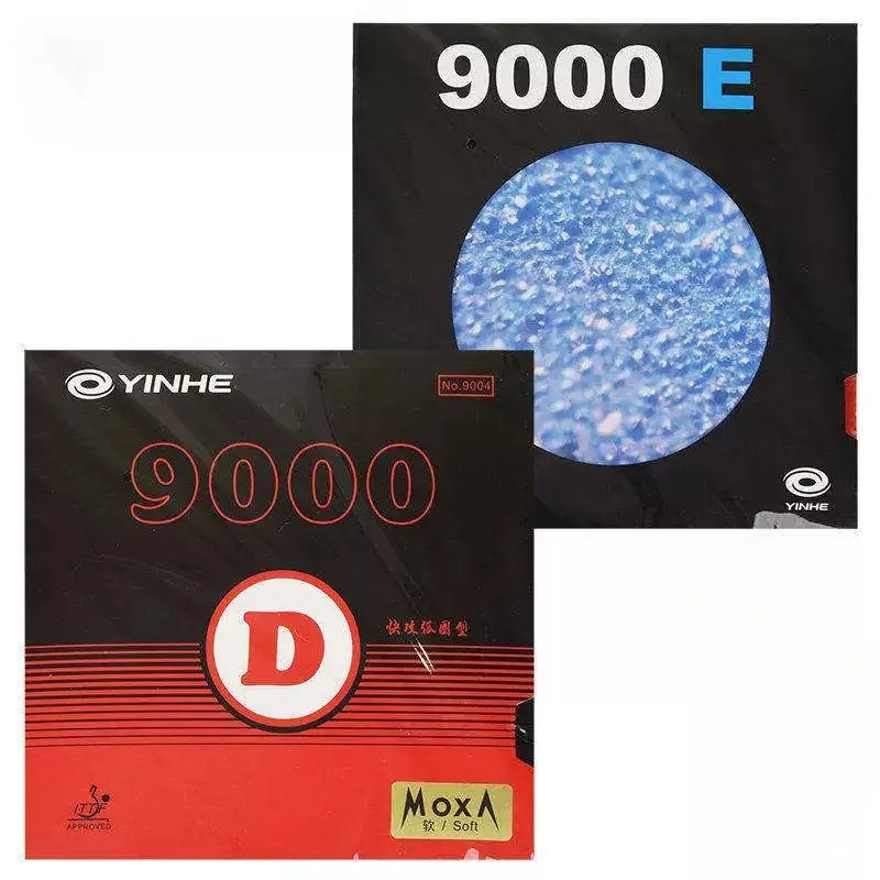 1pcs YINHE 9000E/D Table Tennis Rubber Sticky Quick Attack Loop pips-in Galaxy 9000D 9000E Yinhe ping pong sponge