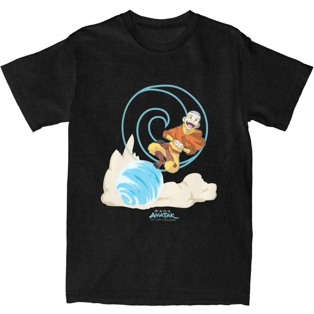 Avatar- The Last Airbender Aang Apparel Shirt for Men Women Air Nomads Fashion Cotton Adult Tee Shirts