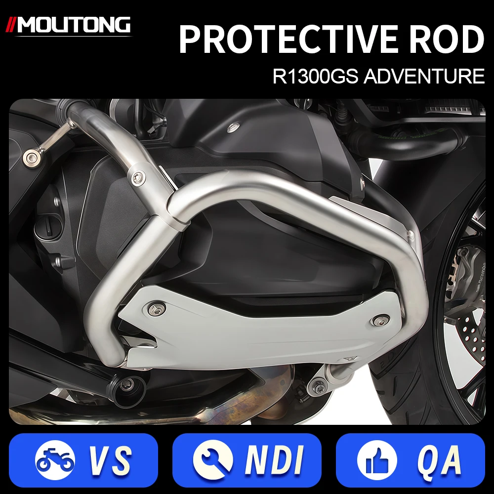 For BMW R 1300 GS R1300GS ADV Adventure R1300GSA Motorcycle Engine Crash Bar Engine Protection Bars Bumper Cylinder Head Guards
