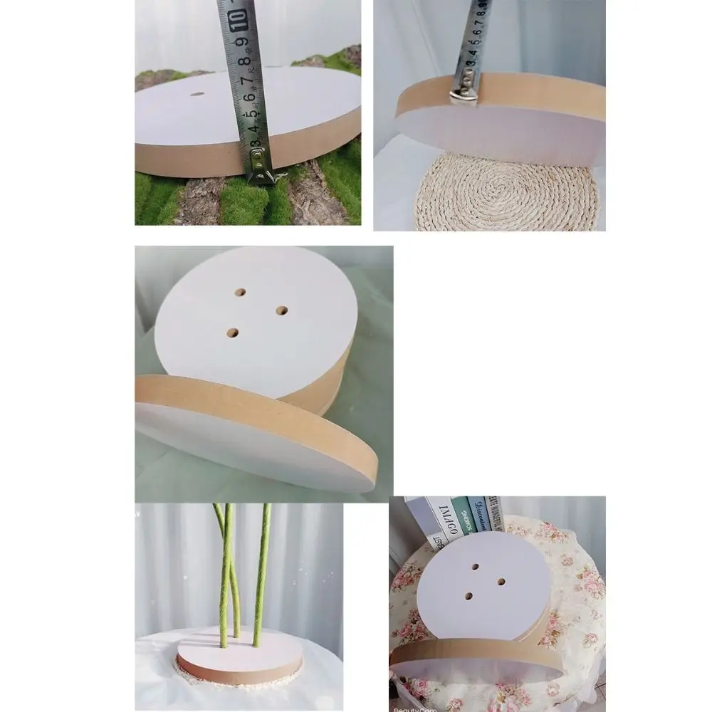 Simulierter künstlicher Blumenständer, 1,35 m, PVC, grüne Blätter, Blumenstielbasis, Zubehör für Schaufensterdekoration, riesiger Blumenständer – Detail 4