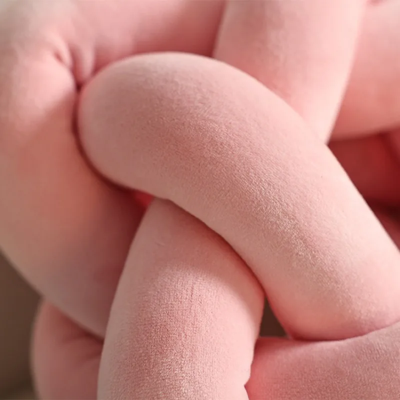 스타 매듭 베개 플러시 침실 쿠션 & 거실 장식 소파용 액센트 & 인테리어 스타일 홈