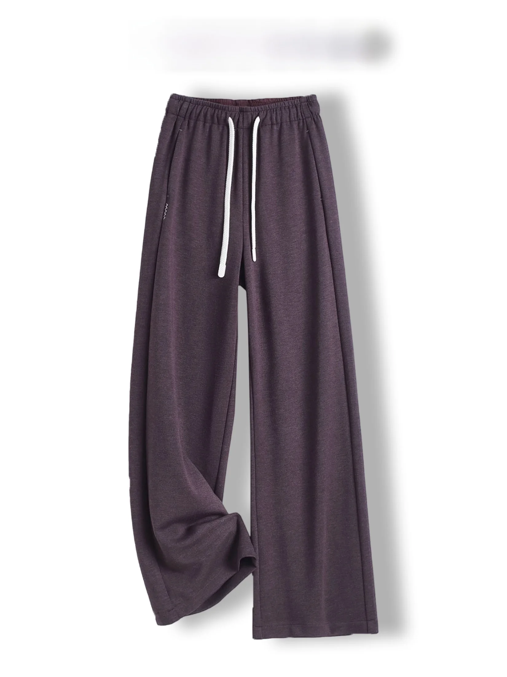 

High Waist Wool Wide Leg Pants Women's Small Size Slimming Loose Drapey Floor-Length Pants Casual Style Chinese Production