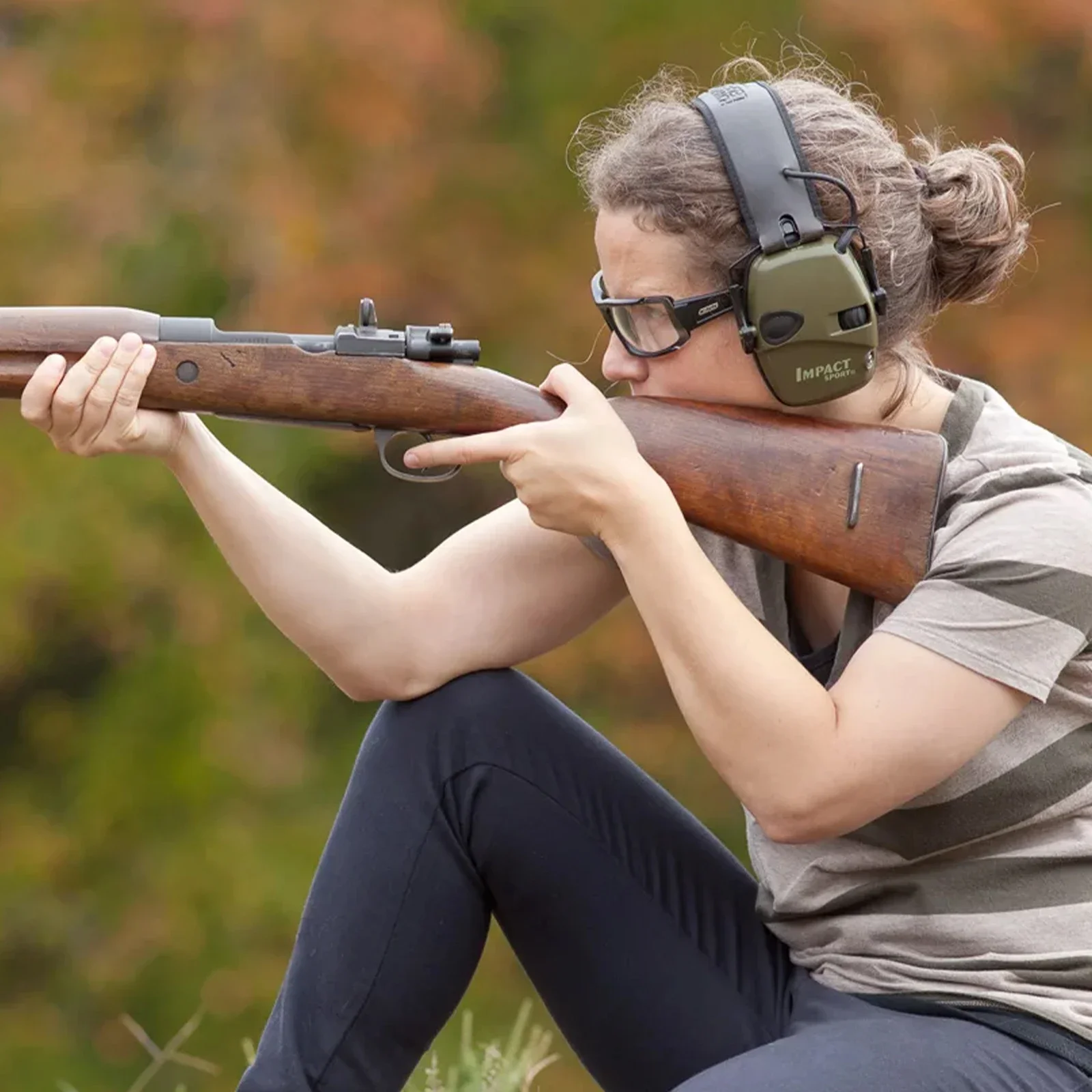 NEUE Schießen Aktive Headset Kopfhörer für Die Jagd Elektronische Gehörschutz Ohr Schützen Lärm Reduktion Aktive Ohrenschützer