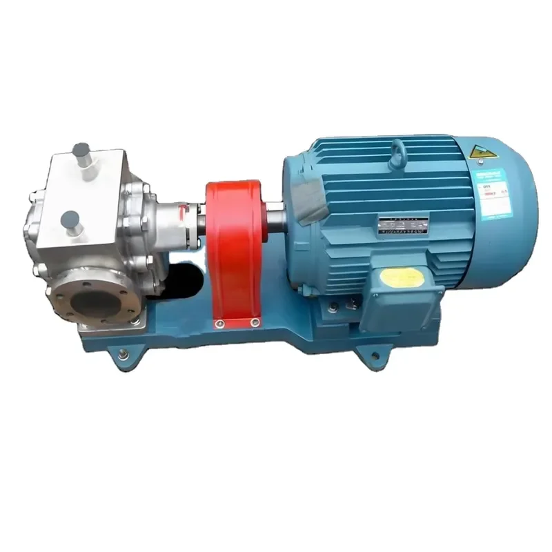 1 inch - 2 inch diameter stainless steel insulated gear pump, wall-mounted insulated resin liquid heating jacket