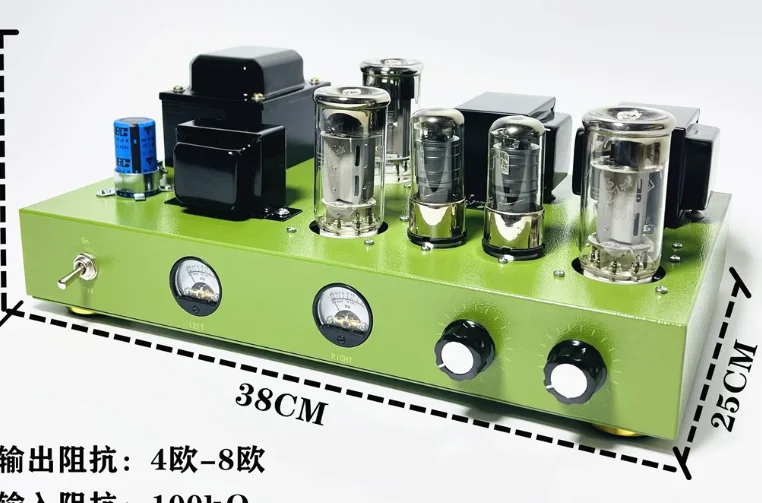 [58]New FU50 small 300B single-ended Class A tube power amplifier scaffolding feverbile machine kit finished product Xingangbile view 2