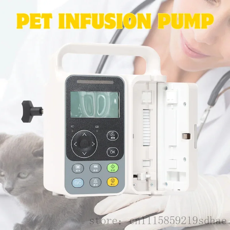 Lorvmed  New Model Human Use or Veterinary  Pump for Animal Pet Clinics and Hospitals for ion and Blood Fluid Management