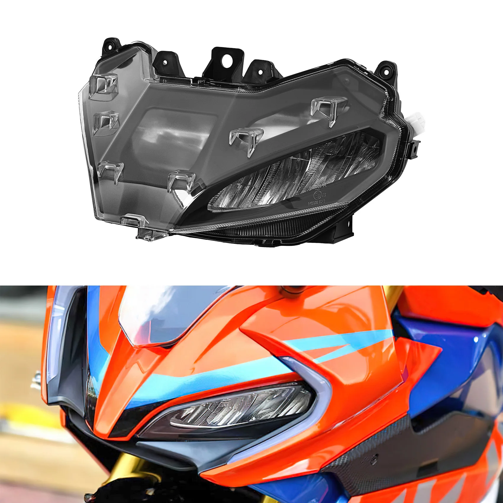 Motorcycle LED Headlight Head lamp Assembly For CF Moto 250SR 250 SR 2020-2022 2021