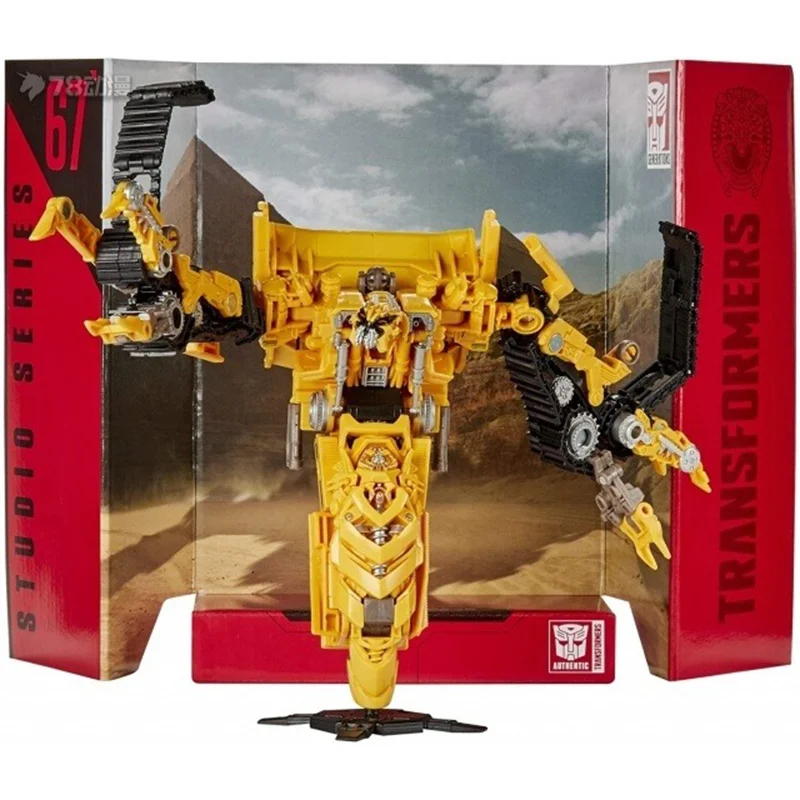 Hasbro Transformers Studio Series SS67 Skipjack Constructicon Voyager Class Anime Original figura de acción modelo juguete para regalo coleccionar