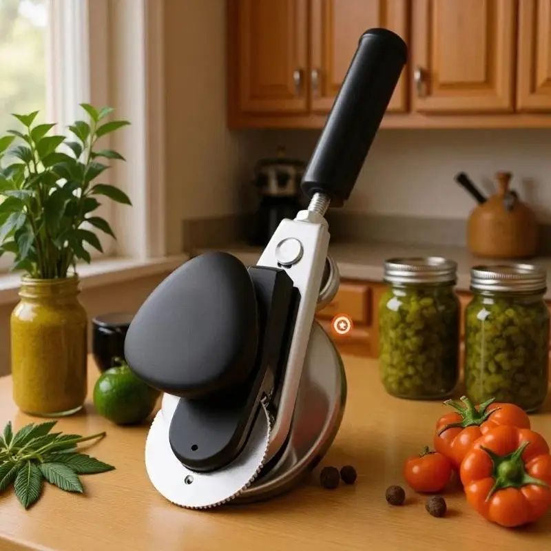 Iron Manual Can Opener With Non Slip Handle And Sharp Smooth Blade Perfect For Home Kitchen Daily Cooking Meal Prep