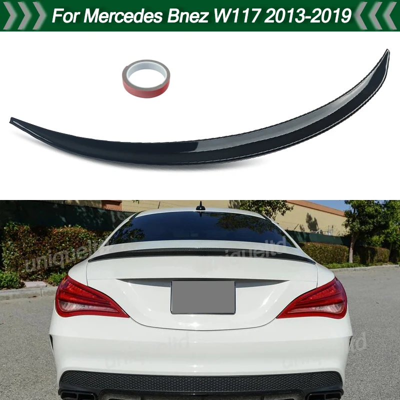 

AMG Style Rear Tail Wings Gloss Black For 2013-2019 Mercedes-Benz W117 C117 CLA250 CLA45 Trunk Lip Spoiler Wing Magickit