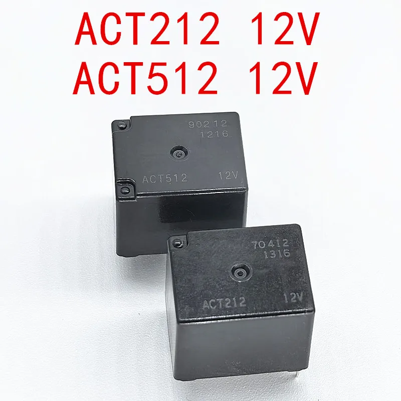 100% New 2pcs  ACT212-12V  8pins   ACT512-12V  10pins   relay  30A