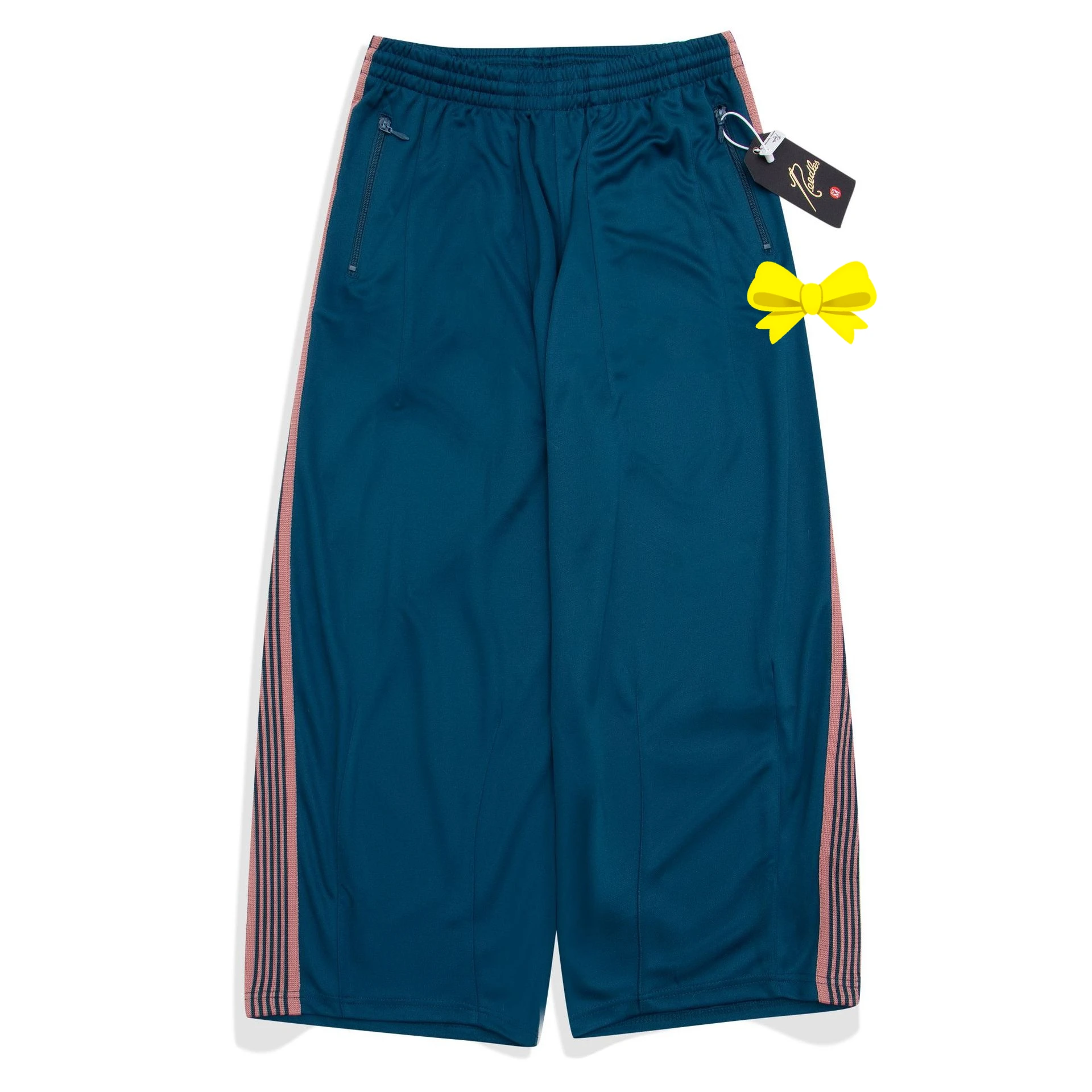 إبر السراويل الترنك فراشة التطريز واسعة الساق السراويل اليابانية الشارع الشهير العلامة التجارية فضفاضة تناسب السراويل الرياضية الطويلة نمط للجنسين