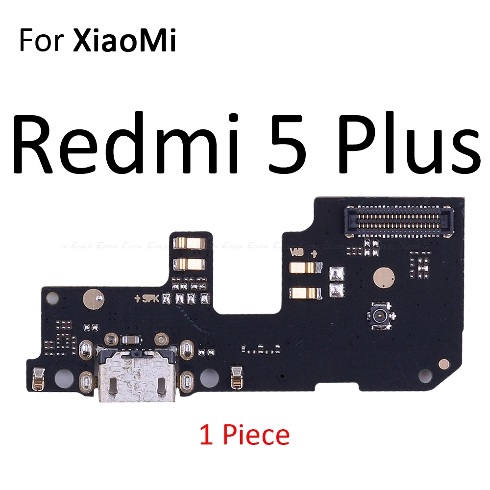 Piezas de placa de conector de puerto de carga, micrófono de cable flexible para XiaoMi PocoPhone F1 Redmi Note 8 8T 7 6 5 Pro Plus 8A 6A S2