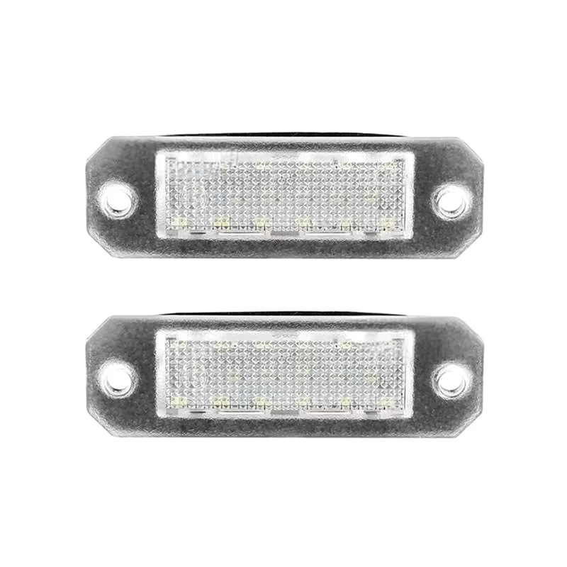 1 Pair Car License Plate Light 7H0827740 For  Transporter T5 T6 Barn Door Caddy New High Quality