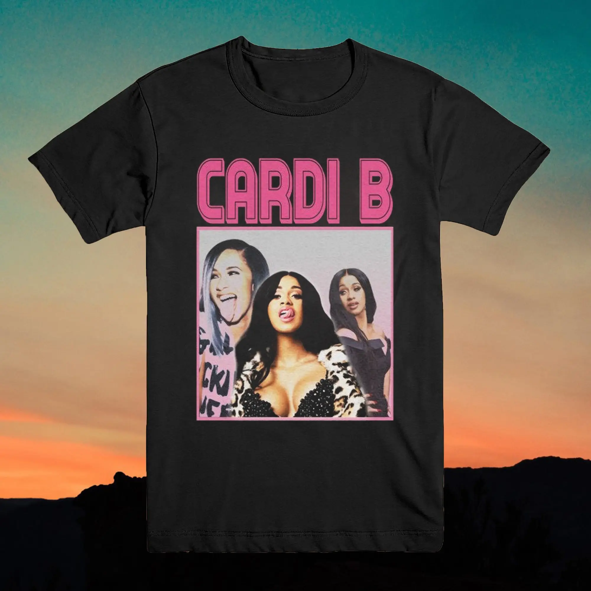 Cardi B T Shirt Bottzilla Vintage Style 90S Inspired Classic Homage