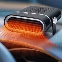 Car Heater That Plugs Into Cigarette Lighter 120W 12V Collapsible Car Heaters Portable Fast Demist Defroster For Cars SUV 2 in 1