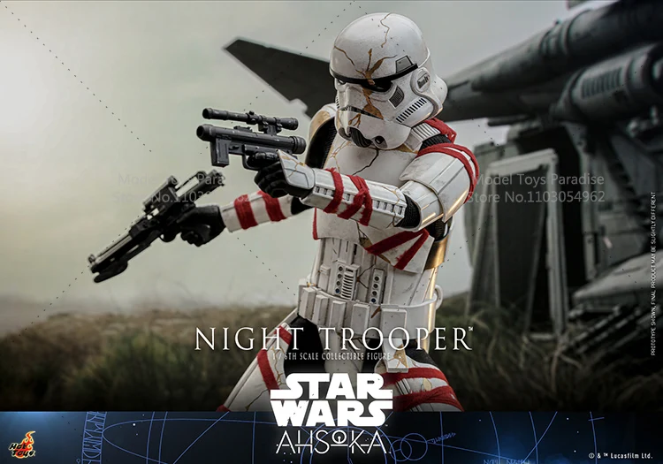 الأصلي HOTTOYS TMS121 1/6 تحصيل اللعب ليلة جندي حرب النجوم Ahsoka الجندي 12 ''مجموعة كاملة عمل نموذج لجسم Fams الهدايا