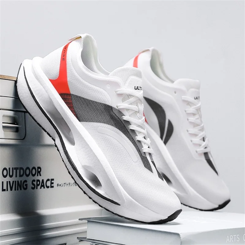 

Men's Shoes Fashion Running Shoes Casual Breathable Mesh Surface Carbon Plate Rubber Outsole Red Rabbit Limited Sports Shoes