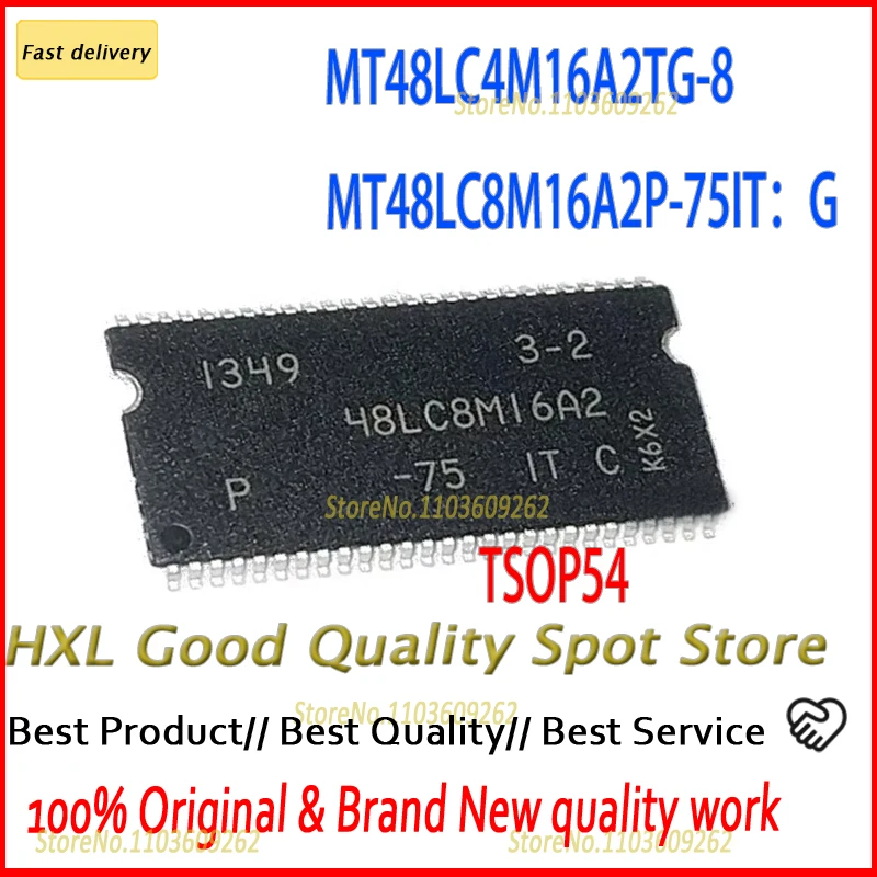 Original Genuine 10PCS/LOT MT48LC8M16A2P-75IT:G  MT48LC4M16A2P-75 MT48LC4M16A2TG-8MT48LC8M16A2P 48LC4M16A2 TSOP54