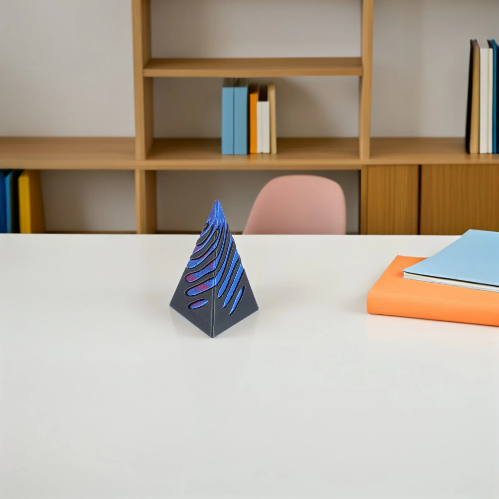 دوامة مخروط ثلاثية الأبعاد مطبوعة تململ تصميم الاسترخاء مكتب الوهم Pasthrough الهرم المستحيل دوامة ثلاثية الأبعاد مطبوعة ألعاب متململة