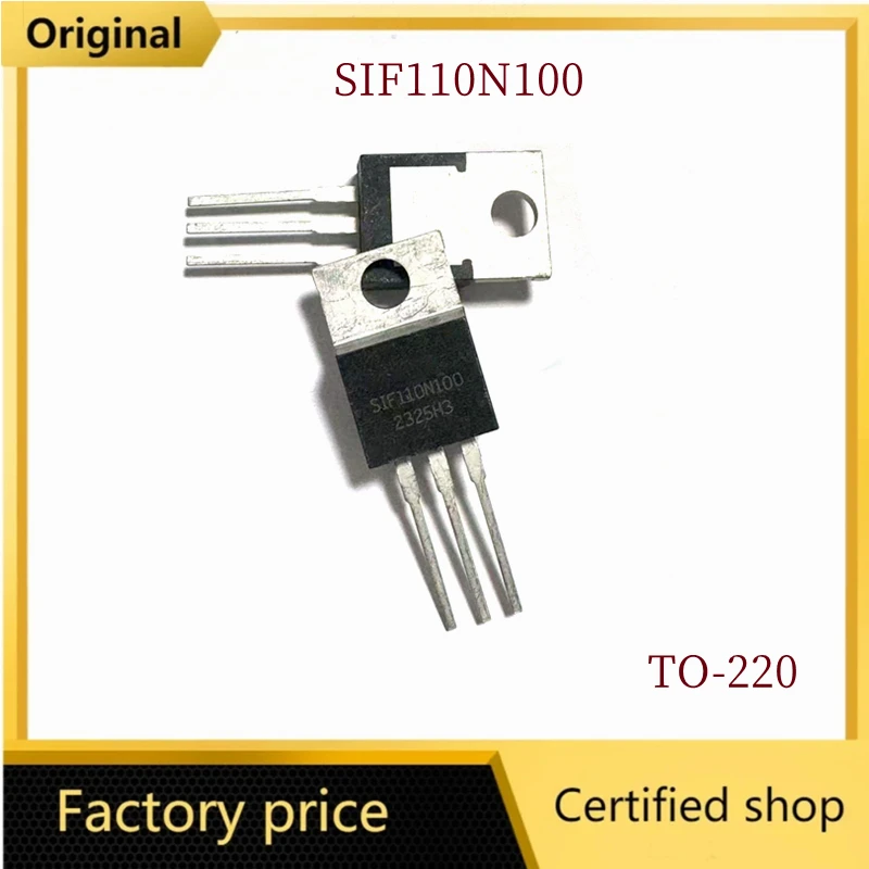 10PCS/Lot SIF110N100 Low-voltage 110A 100V instead of K100E10NE TO-220 MOS FET