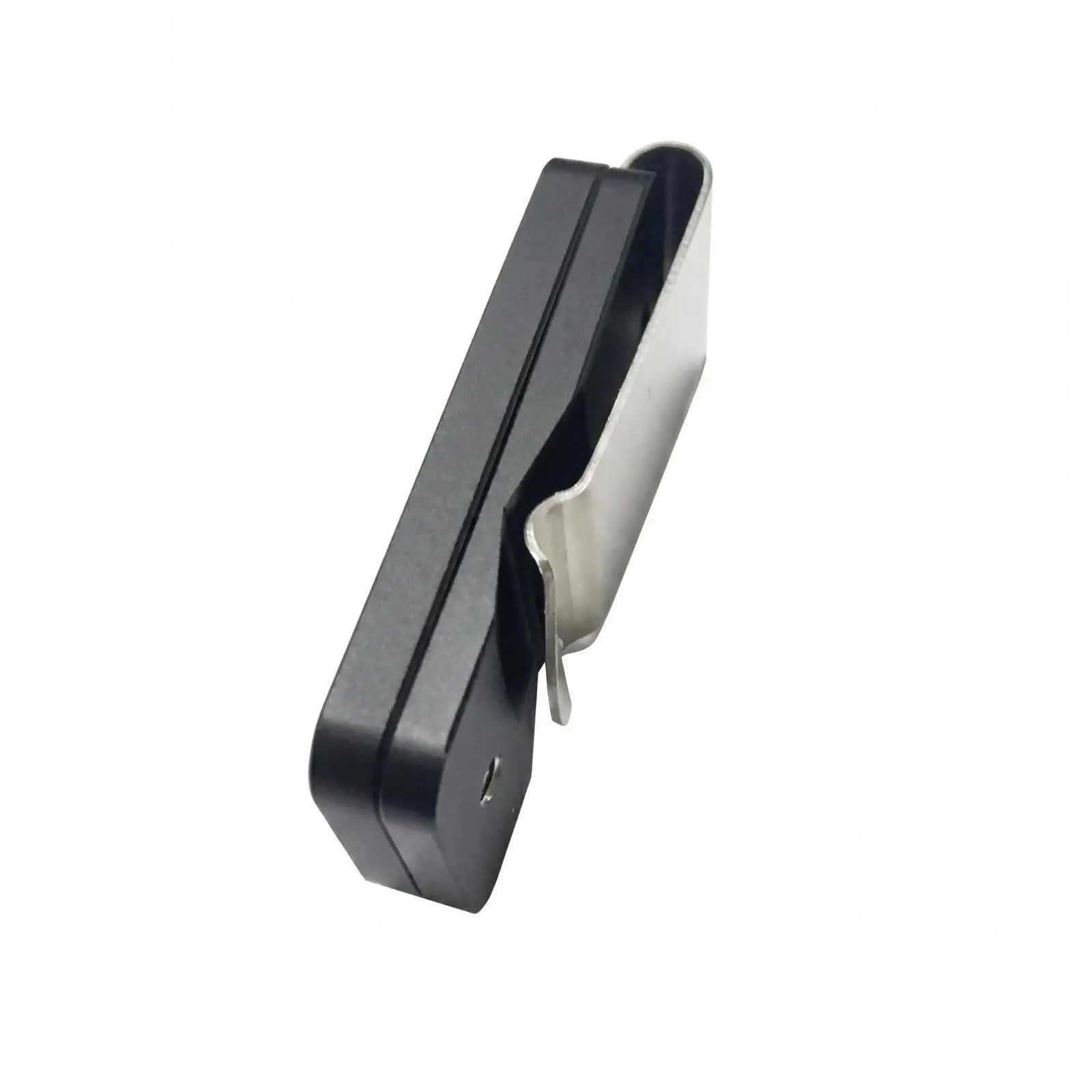 Compact Aluminum Chalk Holder for Billiard Cue with Spring Pocket Clip for Pool Snooker Chalk Case Gear