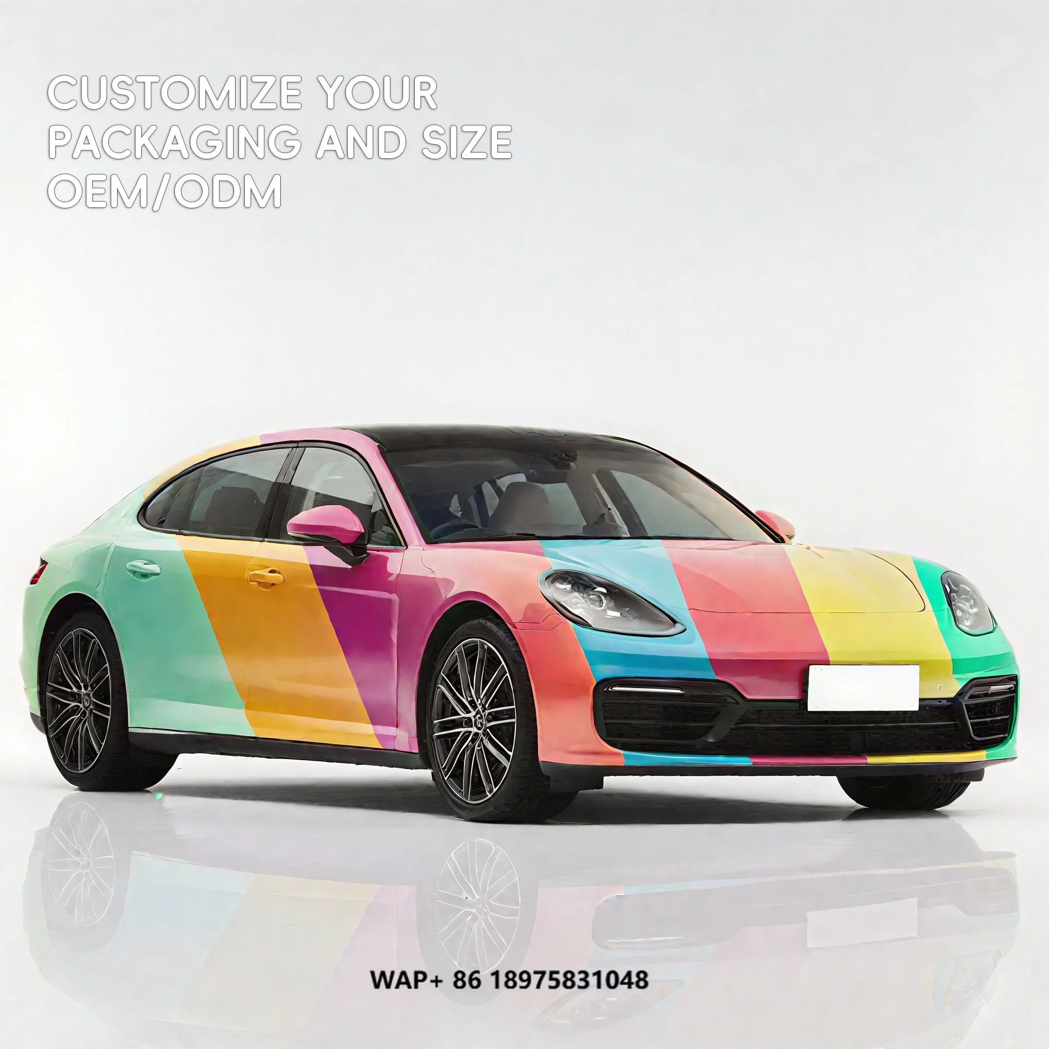 300+ Colour Options Colour Shine Series TPU Paint Protection Film (PPF) Automotive Vinyl Wrap Rolls for Body