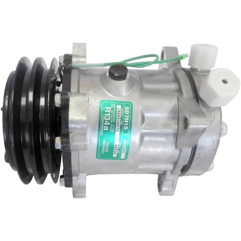 

24V SD7H15 AC Compressor 123/04999 12304999 123-04999 For JCB 411 446 JS160W-T2 .714 446B JS360 416S Sanden 7H15 7S15 709 2PK