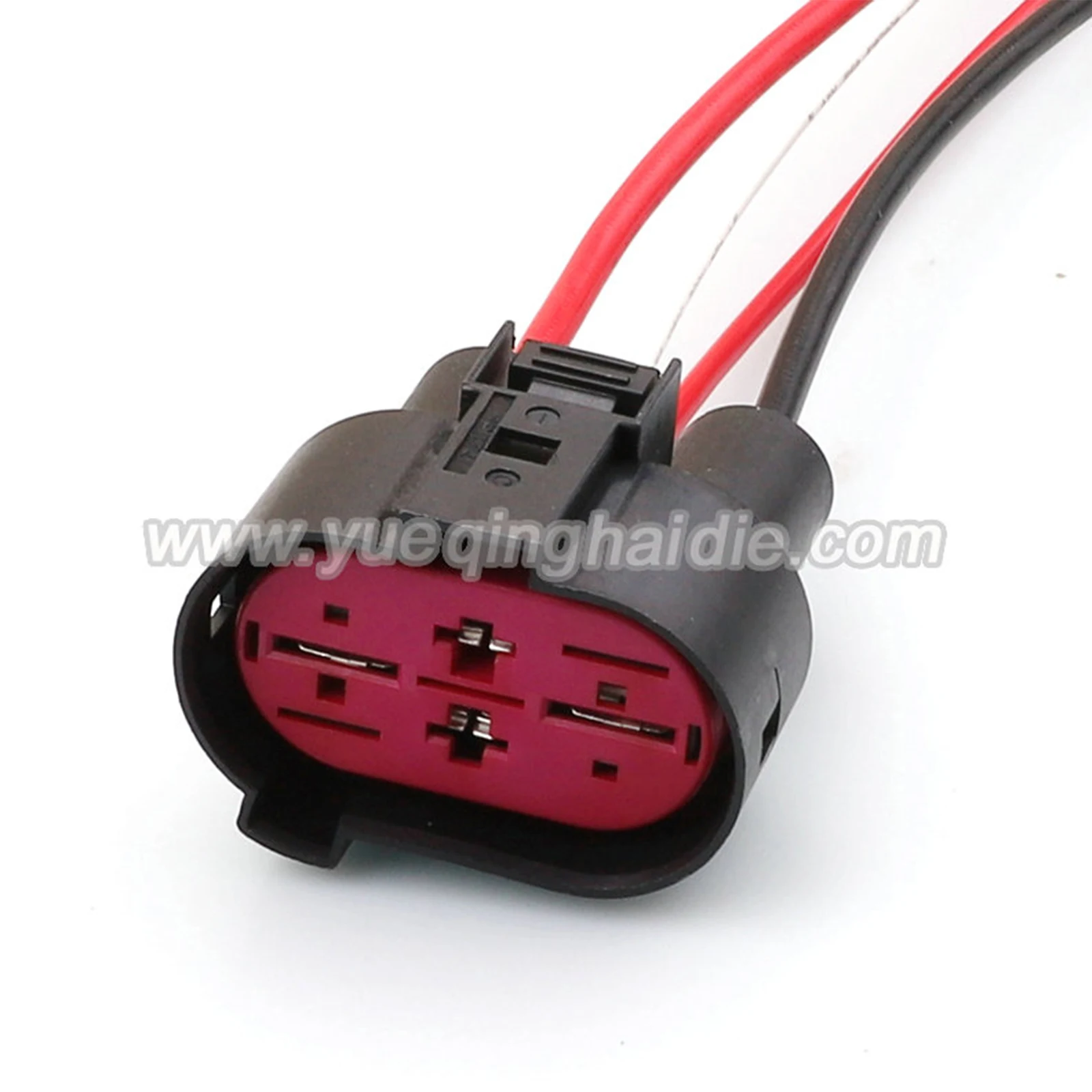 4Pin Connector Waterproof 6.3mm 9.5mm Male Female Connector Automotive Wiring Harness Cable Socket for VW 1J0906444 1J0906234