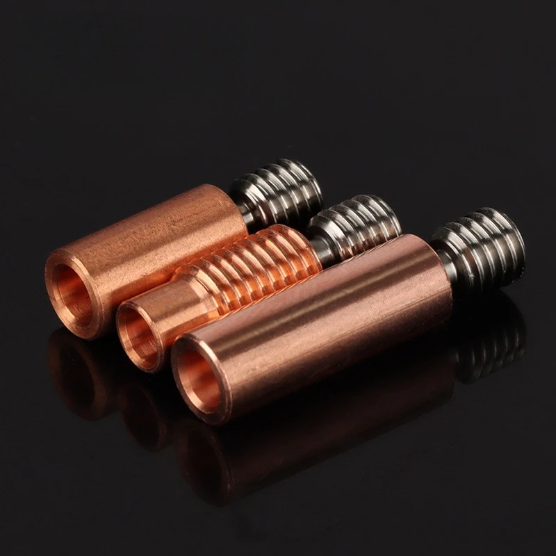 3D Printer Accessories E3D V6 Titanium Alloy Copper Throat Full Metal Ender3 Feed Tube 1.75mm Consumables