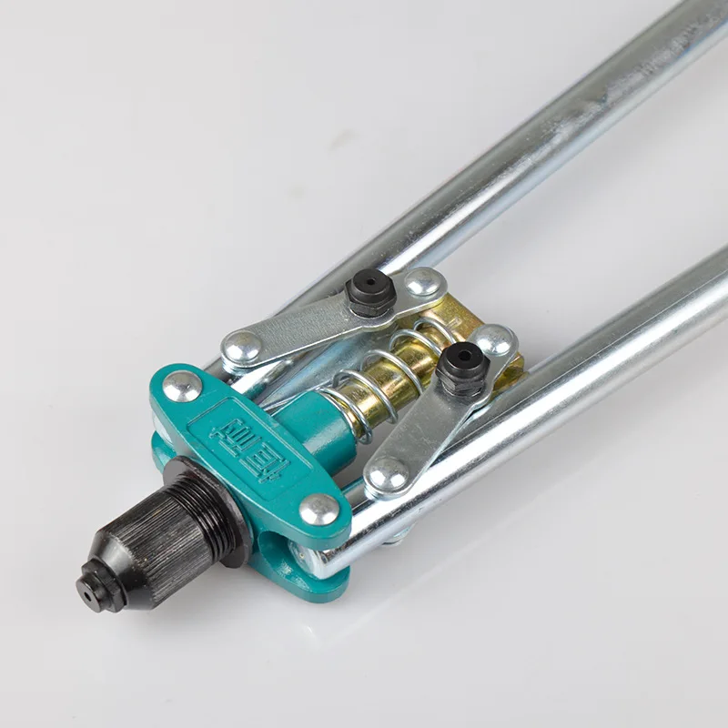 Double Handle Manual Core Pulling Long Arm Labor Saving Riveting Gun Riveter