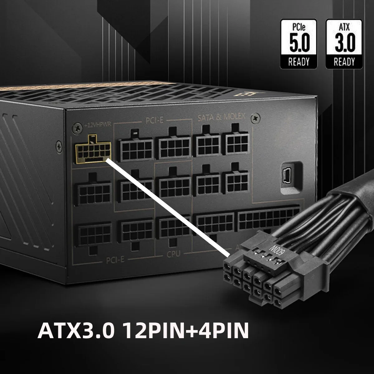 12VHPWR ATX3.0 PCI-E 5.0 Güç M - Dual 8Pin To 16Pin 12Vhpwr Cable incelemesi ve fiyatı