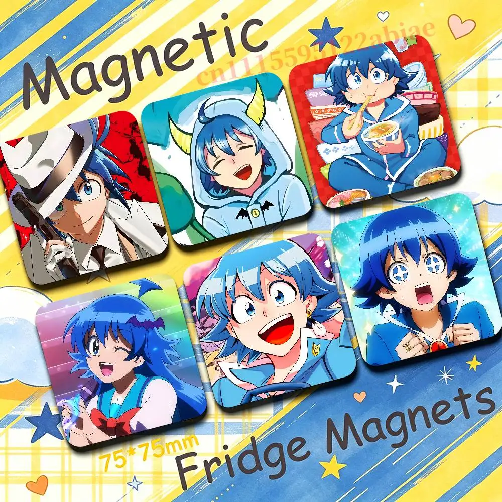 S-Suzuki Iruma Mairimashita Iruma k-kun Refrigerator Magnets the Perfect Choice for Home Create Warm Cozy Home Decor Gifts
