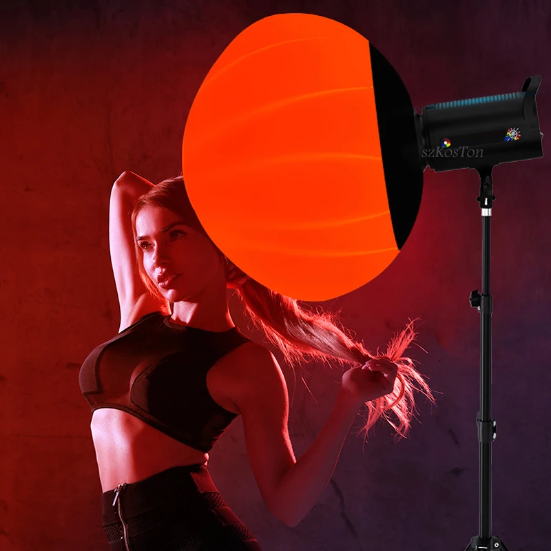 RGB LED Video Light Remote Control Bowens Mount Outdoor Photography Lighting COB Daylight for Studio Video Record