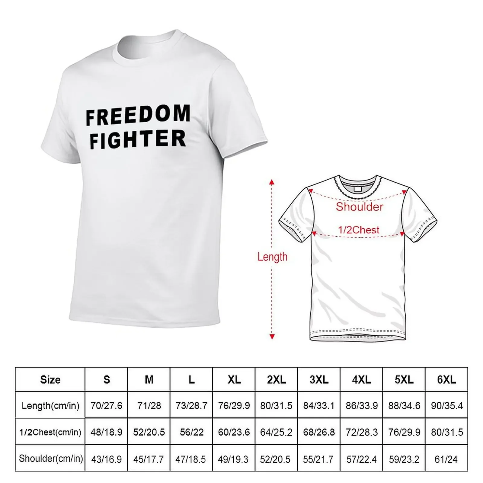 Freedom Fighter, Liberty T-Shirt customs design your own man clothes anime t shirts black t shirts for men