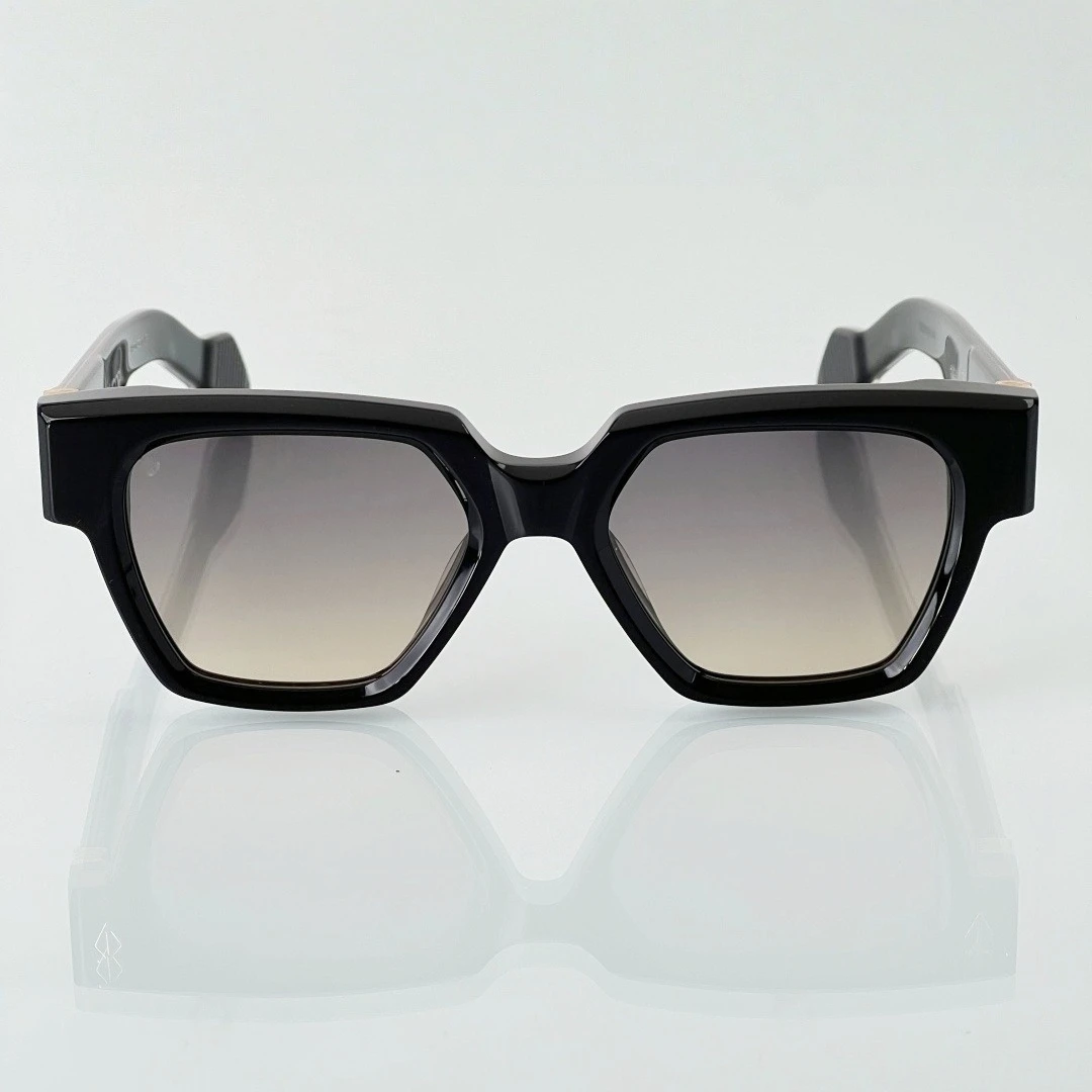 

THENRI UTOPIA Bold Chunky Temple Sunglasses 12mm Ultra Thick Acetate Japan Master Craft UV400 with Luxury Gift Box Unisex