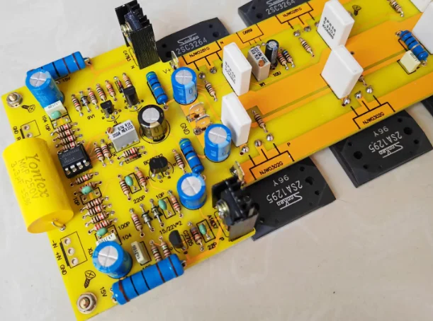 2SC2922 Sanken 2ชิ้น/2SA1216คลาสบอร์ดเครื่องขยายเสียง HiFi 30W * 2เสียงสเตอริโอ