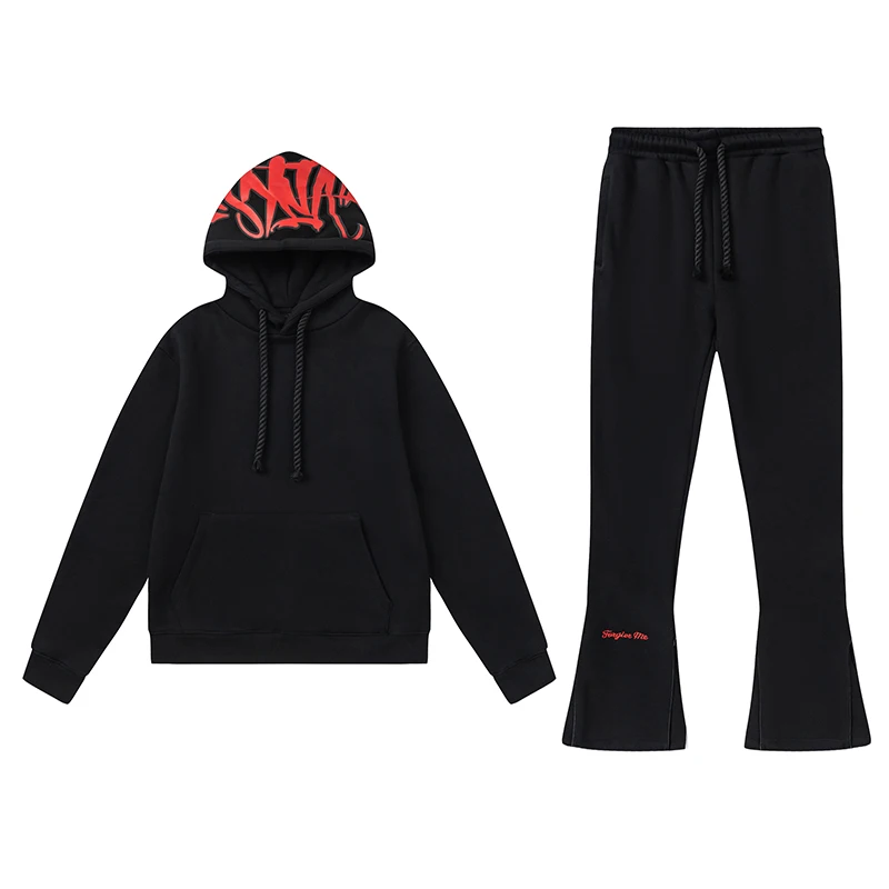 Red Sy World Hoodie Jogging Tracksuits High Street Fleece Uk Men Women Trousers Loose Sports Hoody Sweatshirts Long Pants