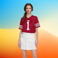 2025 Hot 49ers Nick Bosa Men's and Women's Football Jersey #97 New Breathable Quick Dry Outdoor Sports Exercise Football T-Shirt