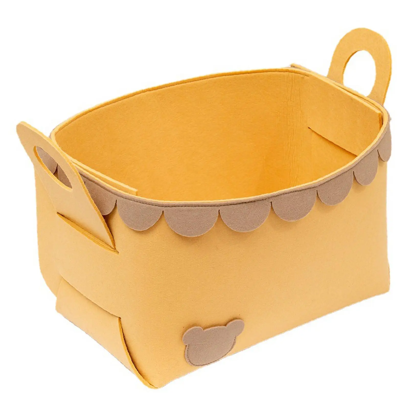 Foldable Clothing Storage Box Stackable Blanket Toys Collapsible Storage Bin for Classroom Living Room Shelves Bedroom Washroom