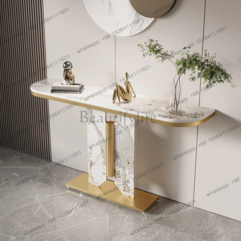 Modern Elegant Console Tables Italian Entrance Trendy Hallway Console Tables Decoration Creative Consolle Ingresso Living Room