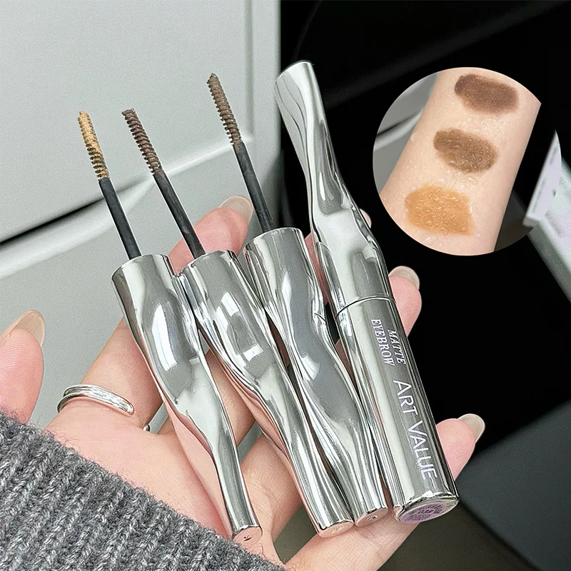 ครีมย้อมคิ้วอาร์ต วอลูมสไตล์เกาหลี แต่งหน้าคิ้วสีน้ำตาลอ่อนเนื้อแมท แต่งหน้าธรรมชาติ ลุคแต่งหน้าธรรมชาติ