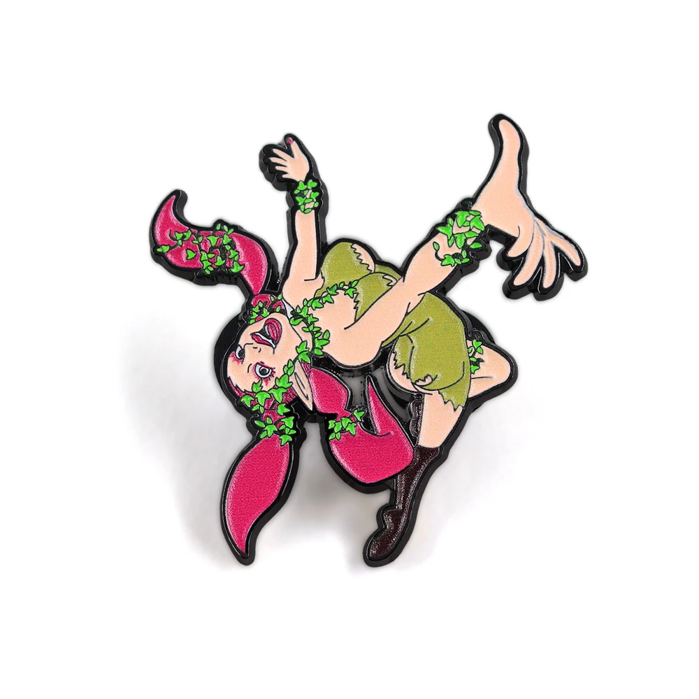 Großartige Feen-Emaille-Pin Ocarina-of-Time Klassischer Spielcharakter-Brosche Nostalgisches Videospieler-Sammlerstück Schmuckgeschenk für Fans – Detail 4