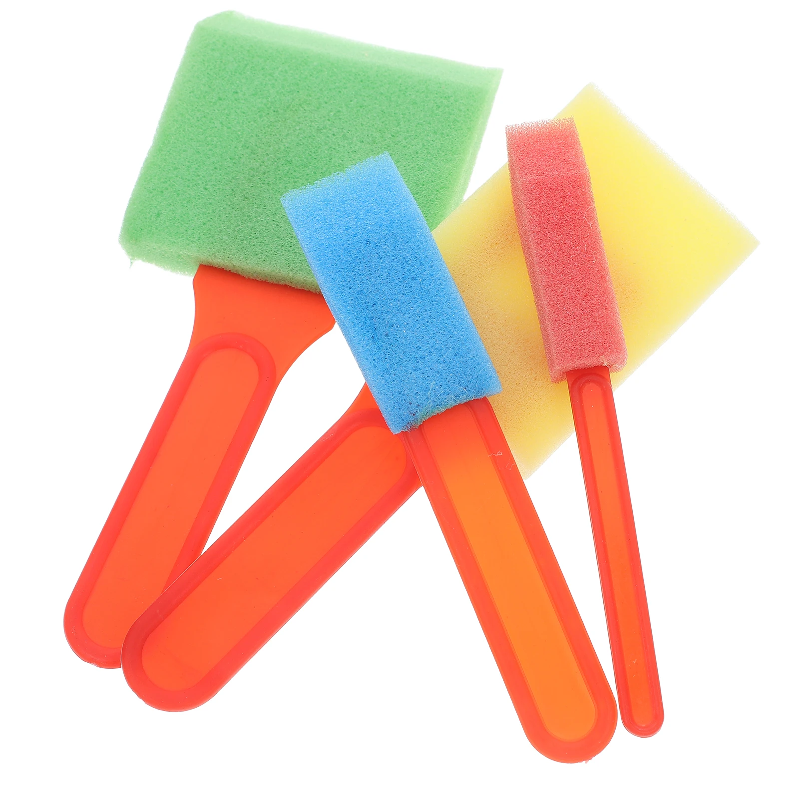 

4 Sets Painting Tools Brushes 's Sponge Craft Sponges Foam Paintbrush Drawing for Art