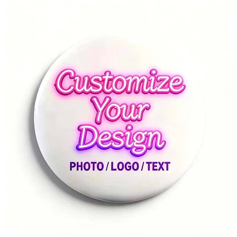 1PC Personalized Photo Badge Pin, Custom Picture Button for Bags Jackets Hats Decoration, Popular Gift for Her and Friends