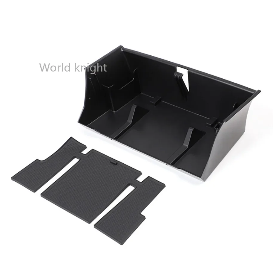 Car Accessories Black ABS For Land Rover Defender 90 110 2020 2022 Car Styling ABS Black Car Central Storage Box Phone Box