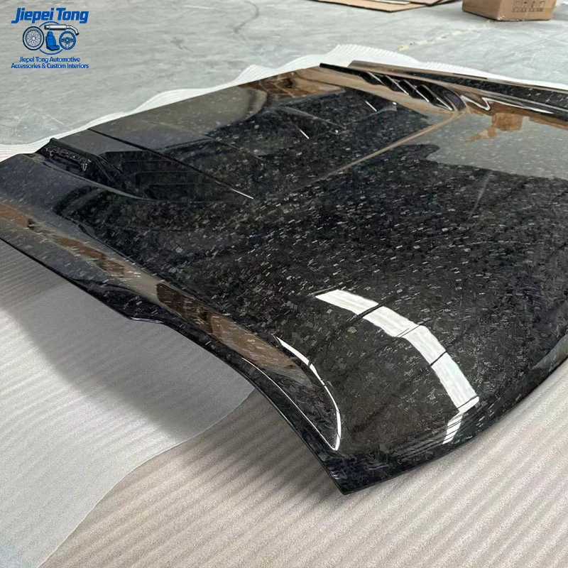 

Аксессуары для модификации капота из кованого карбона для Ford Bronco Raptor, трансграничная поставка, внешняя торговля.