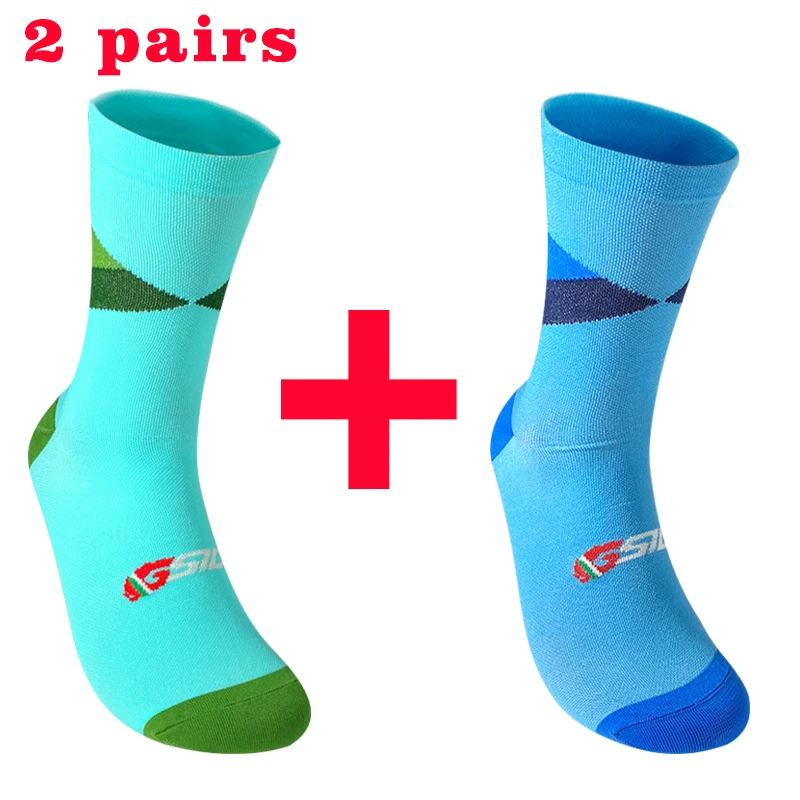 2pairs Professionelle Radfahren Socken Atmungsaktive Road Fahrrad Socken Männer Frauen Outdoor Sport Racing Sport Socken Hohe Qualität – Detail 5