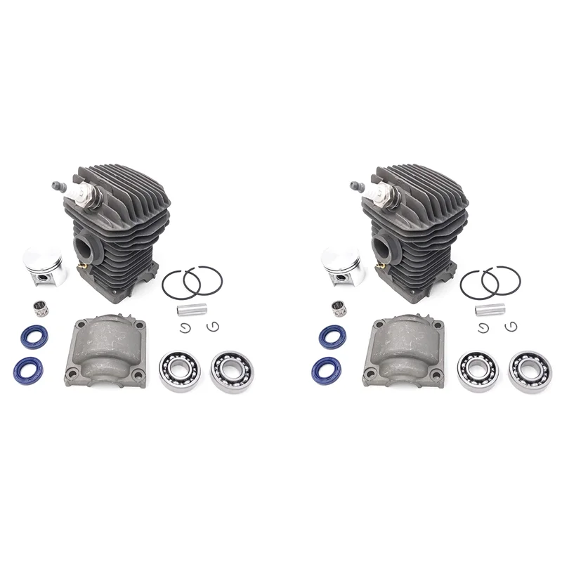 

AB46-2 Pcs 42.5MM Cylinder Piston Engine Carburetor For STIHL 025 MS250 023 MS230 MS 230 250 Chainsaw Parts